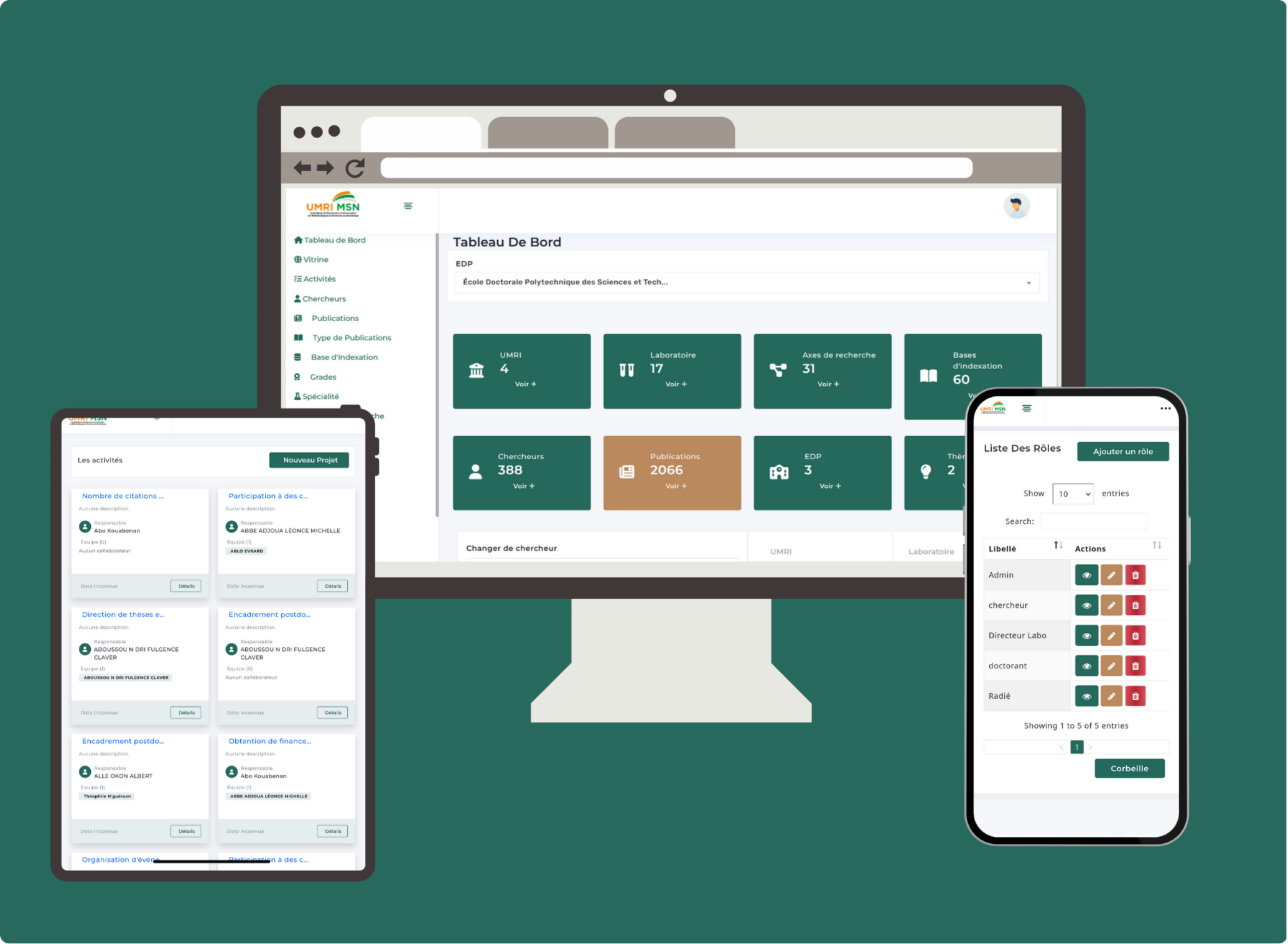 Plateforme PSR